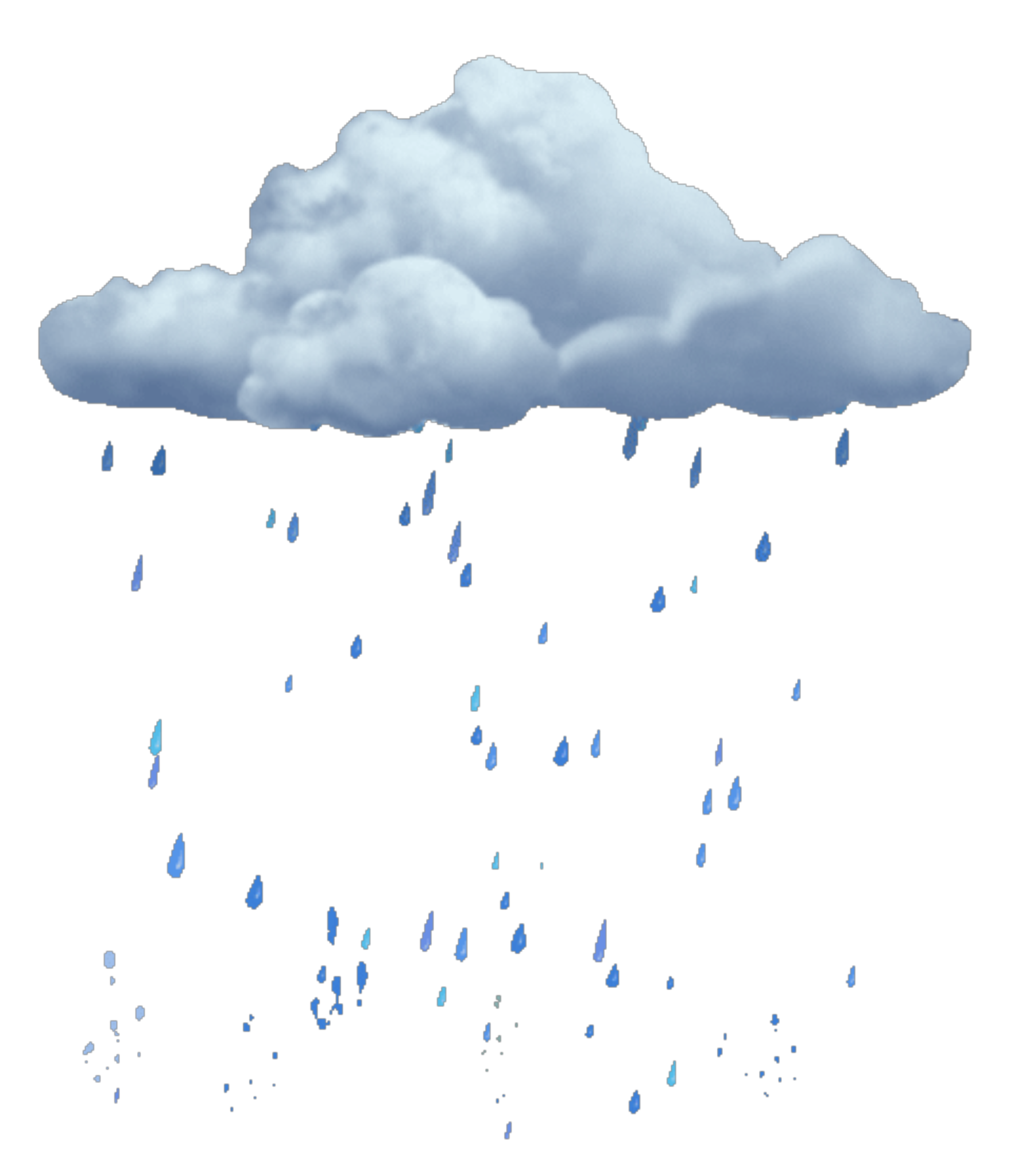rain cloud on left side